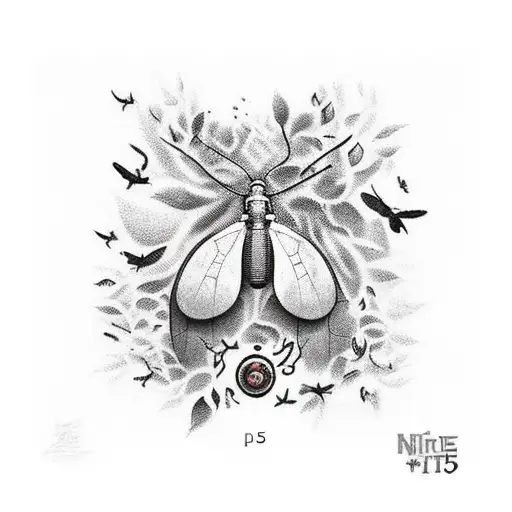 Ellie vines from the last of us ps5 controller instead of moth words endure and survive firefly around ps5 controller  tattoo design idea