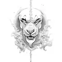 Zeus tattoo design idea