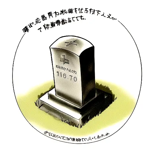 Gravestone On The Ground Stock Illustration - Download Image Now - Tombstone,  Cartoon, Grass - iStock