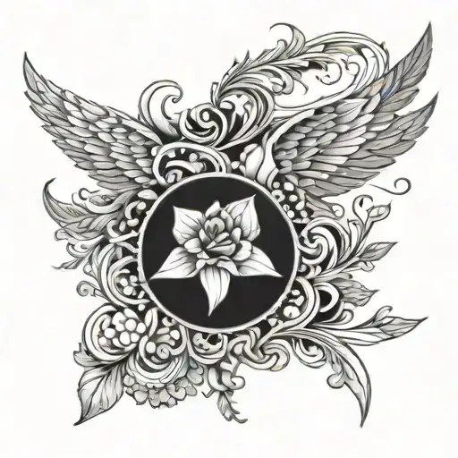 eros tattoo design idea