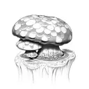 toadstool tattoo design idea
