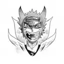 Naruto, Anbu mask  tattoo design idea