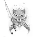 depression and anxiety  tattoo design idea