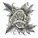 Forearm Tattoo:   Quote saying: The pain you've been feeling can't compare to the joy that's coming. Romans 8:18  Design tattoo design idea