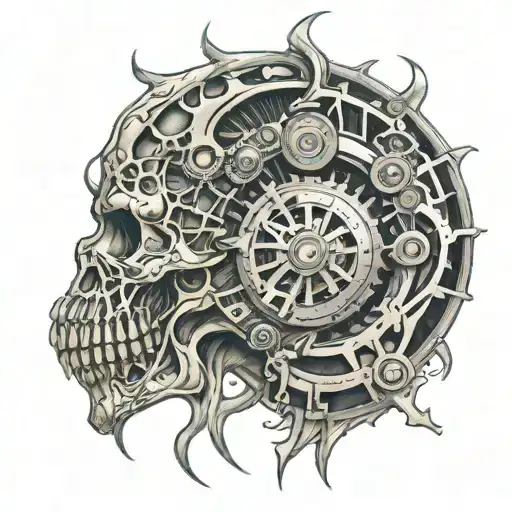 Anxiety tattoo design idea