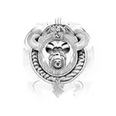 viking bear tattoo design idea