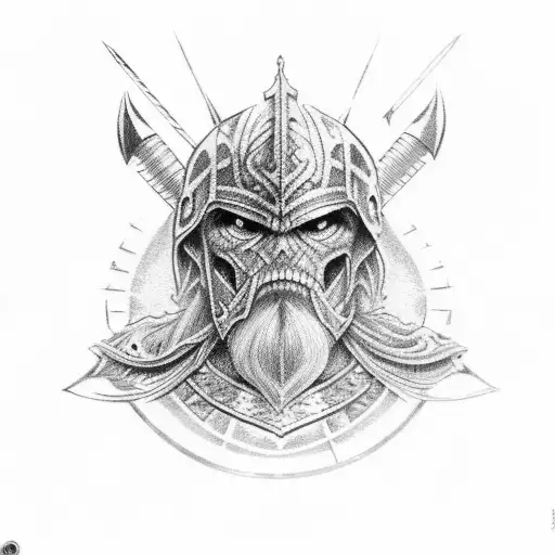 thorfinn daggers tattoo design idea