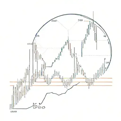 Forex trading chart with a rising graph as a tattoo tattoo design idea
