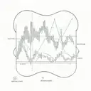 Forex trading chart with a rising graph as a tattoo tattoo design idea