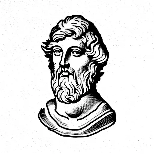 marcus aurelius tattoo design idea