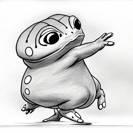 polytoad from pokemon dancing in the rain  tattoo design idea