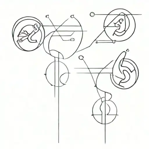 gemini zodiac sign, libra zodiac sign, cancer zodiac sign tattoo design idea