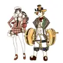 nautical steampunk  tattoo design idea