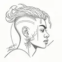 xxxtentation tattoo design idea