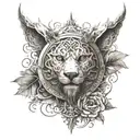 I want the tattoo to express a dream in which there is strong, unconditional love tattoo design idea