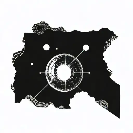 Interstellar movie tattoo design idea