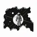 Interstellar movie tattoo design idea