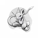 mewtwo tattoo design idea