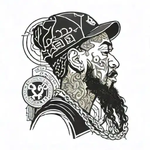 Nipsey Hussle tmc symbol  tattoo design idea