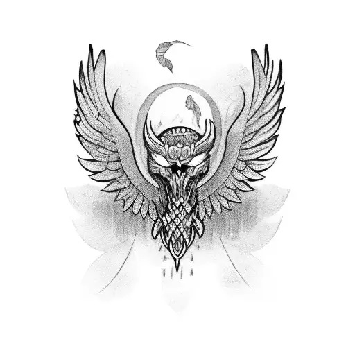 ave fenix tattoo design idea
