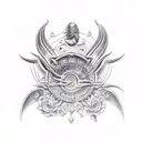 plaza de toros tattoo design idea