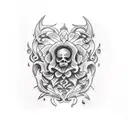 plaza de toros tattoo design idea