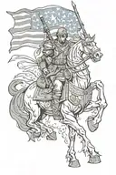 My honor is loyalty tattoo design idea