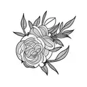 Olive Branch tattoo design idea