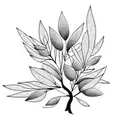 Olive Branch tattoo design idea