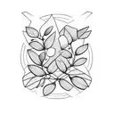 Olive Branch tattoo design idea