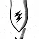 Lightning Bolt tattoo design idea