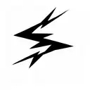 Lightning Bolt tattoo design idea
