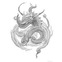 jormungandr tattoo design idea