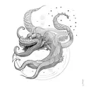 jormungandr tattoo design idea
