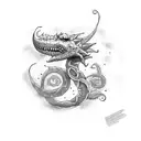 jormungandr tattoo design idea