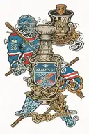 New York Rangers Stanley cup 2024  tattoo design idea