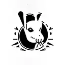Bad Bunny artista tattoo design idea