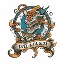   name Dylan tattoo design idea