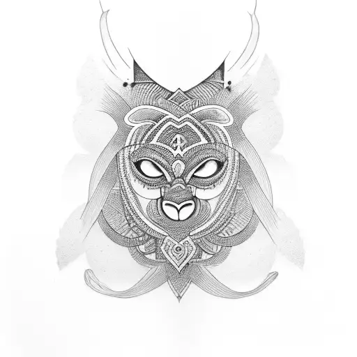 african adinkras sleeve tattoo design idea