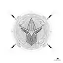 all African tribal adinkras made into a sleeve tattoo design idea