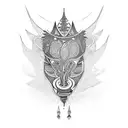 all African tribal adinkras made into a sleeve tattoo design idea