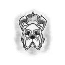 boxer sparring  tattoo design idea