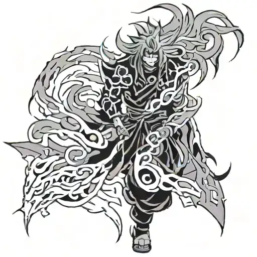 madara uchiha perfect susanoo tattoo design idea