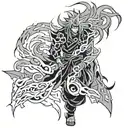 madara uchiha perfect susanoo tattoo design idea