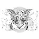 autism puzzle  tattoo design idea