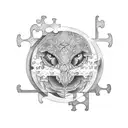 autism puzzle  tattoo design idea