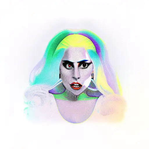 Lady Gaga tattoo design idea