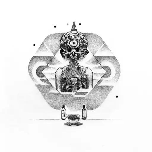 the last supper tattoo design idea