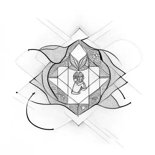 women life freedom tattoo design idea