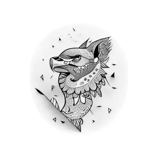 women life freedom tattoo design idea